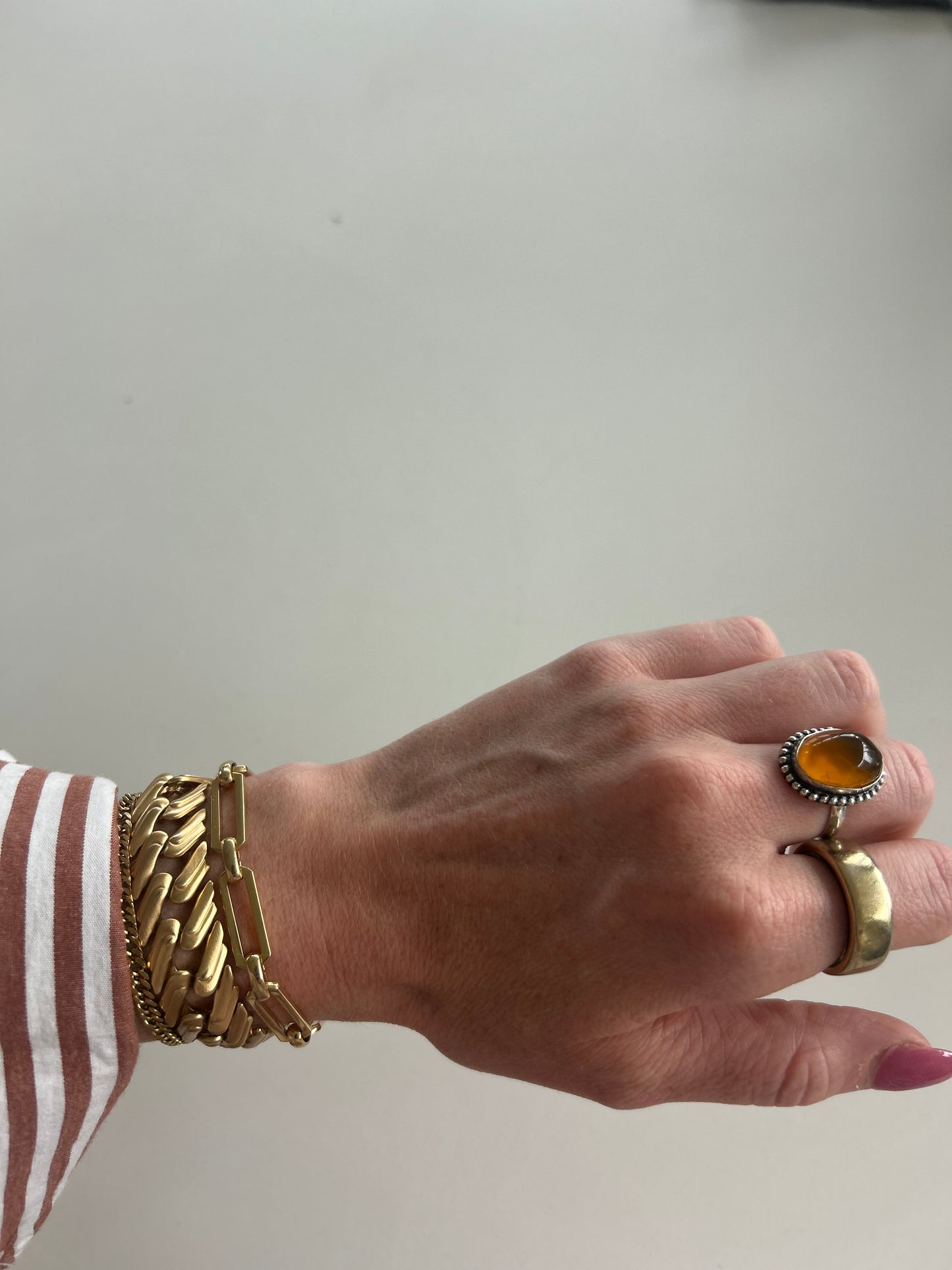 Sterling Silver 925 | Tigers Eye Ring