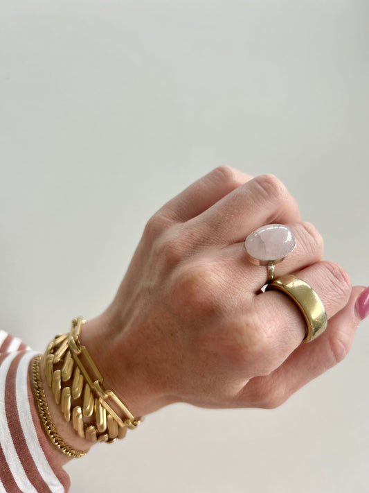 Sterling Silver 925 | Moonstone Silver Ring